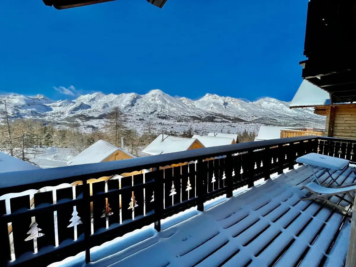 Chalet Aneloup Vue D'Exception A La Joue Du Loup Saint-Étienne-en-Dévoluy Frankrijk